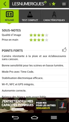 Les Numeriques android App screenshot 9