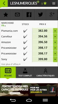 Les Numeriques android App screenshot 10