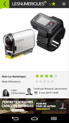 Les Numeriques android App screenshot 11