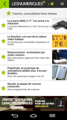 Les Numeriques android App screenshot 12