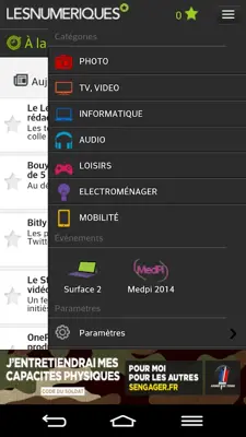 Les Numeriques android App screenshot 13