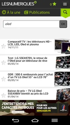 Les Numeriques android App screenshot 14